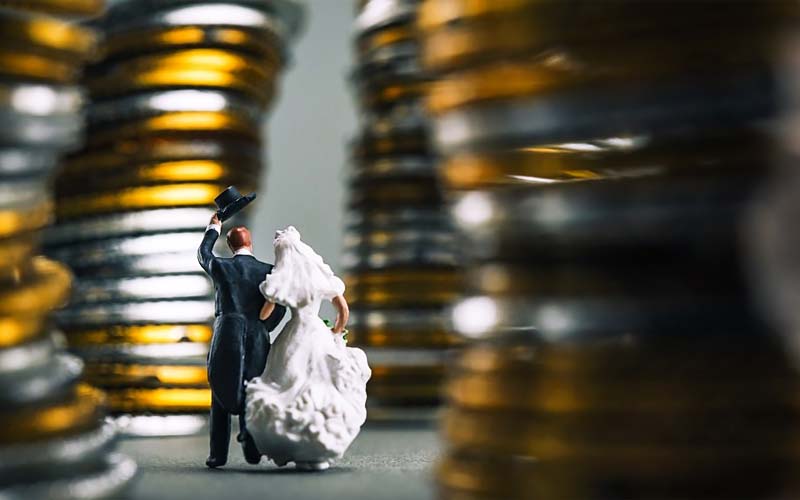 couple pays for marriage visa